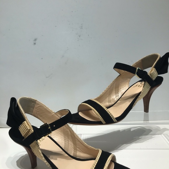 O Jour mid heel sandal with side buckle - Picture 2 of 4